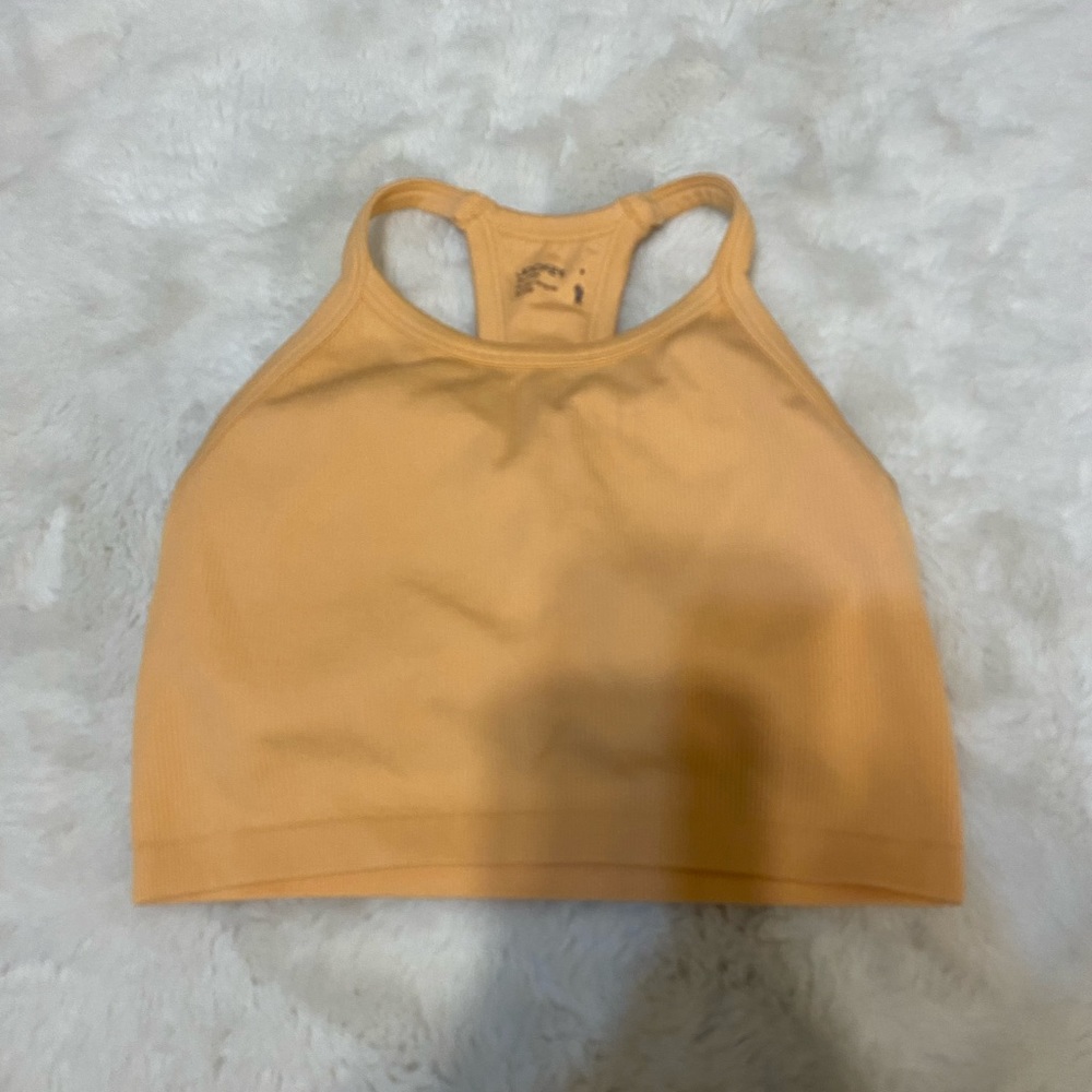 orange Halter Top